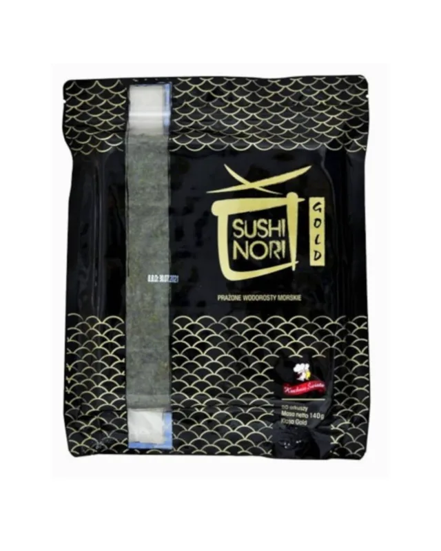 Glony Nori Gold (50 arkuszy) 140 g