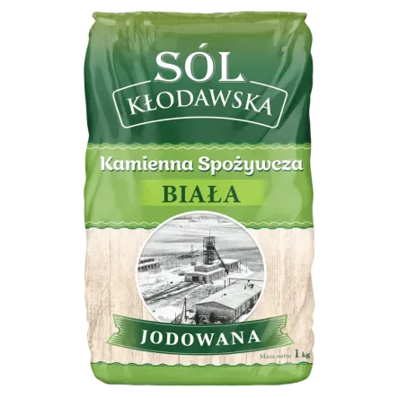Sól kamienna spożywcza jodowana 1 kg
