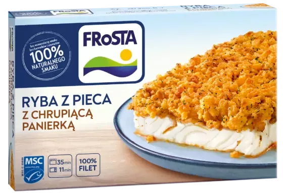 Ryba z pieca z chrupiącą panierką 345 g
