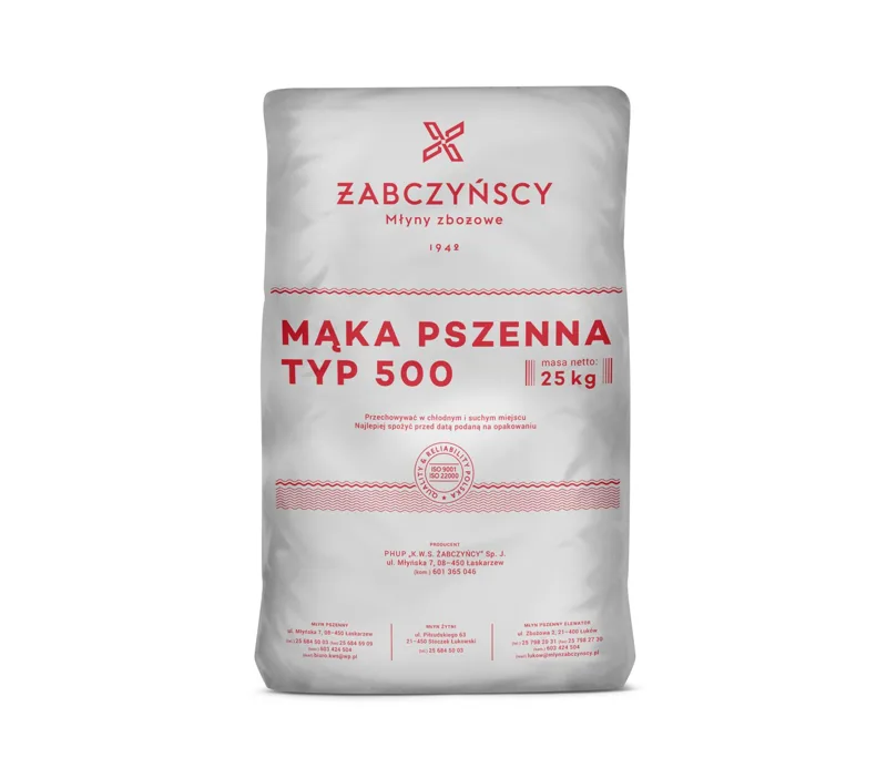 Mąka pszenna typ 500 25 kg