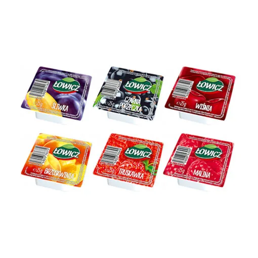 Dżem mini mix smaków porcje 120 × 25 g