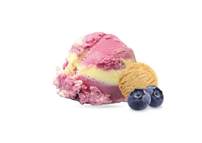 Lody biszkoptowo-jagodowe w kuwecie 5 l