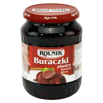 Buraczki konserwowe plastry 720 ml (350 g po odsączeniu)