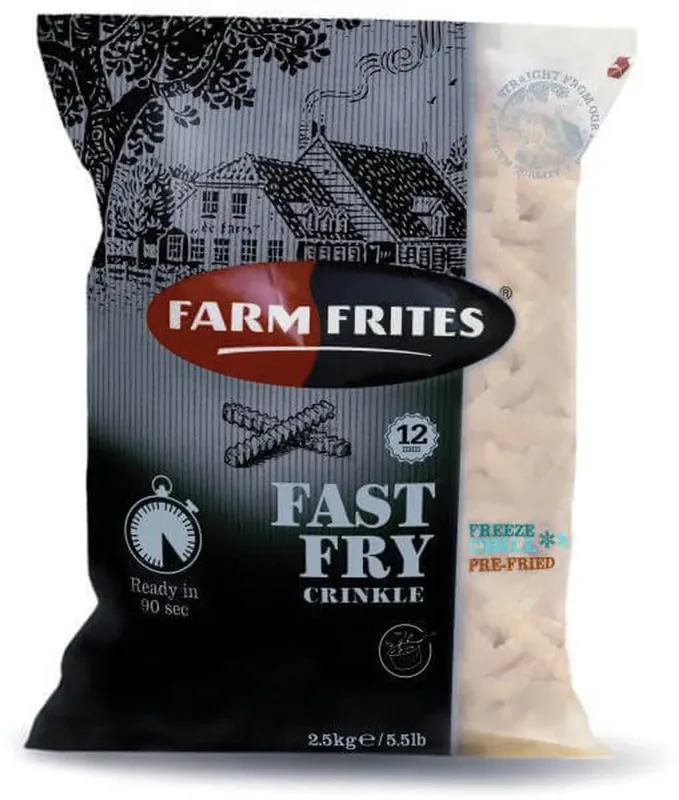 Frytki karbowane Fast Fry 12 mm 2,5 kg