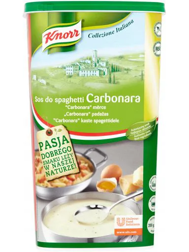 Sos do spaghetti carbonara 1 kg