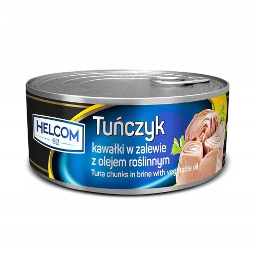 Tuńczyk kawałki w zalewie z olejem roślinnym 170 g
