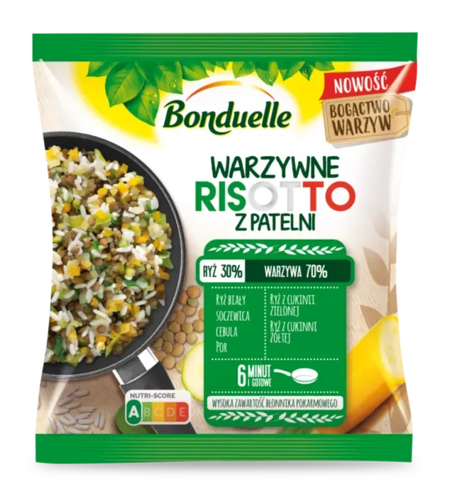 Risotto warzywne z patelni 400 g