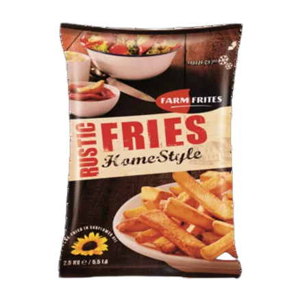 Frytki swojskie ze skórką Rustic Fries 2,5 kg