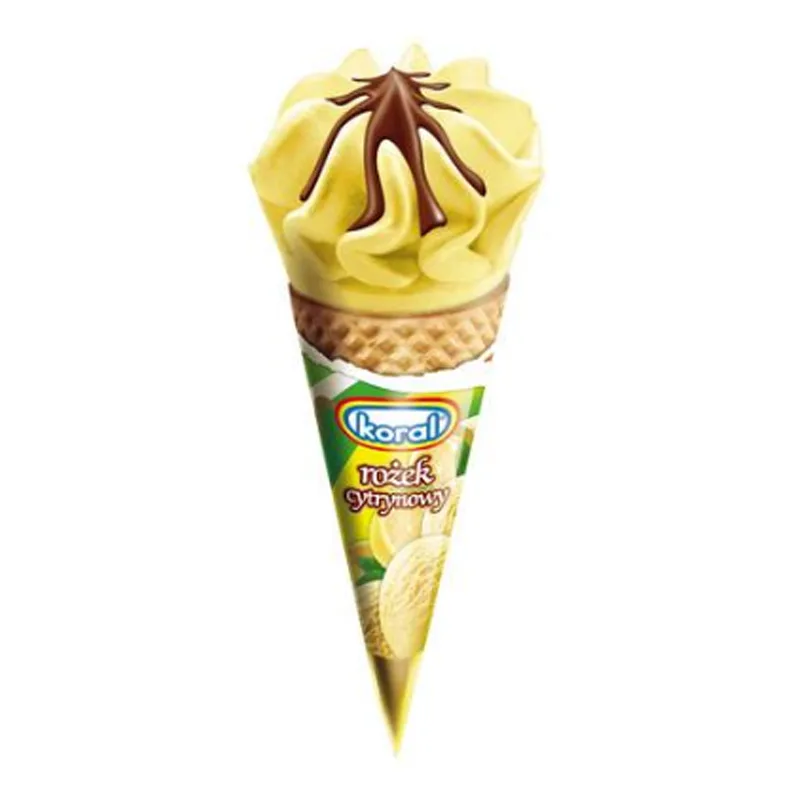 Lody rożek cytrynowy (36 szt.) 110 ml