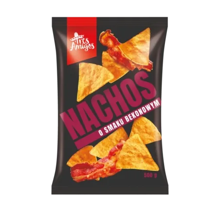 Nachos o smaku bekonu 500 g