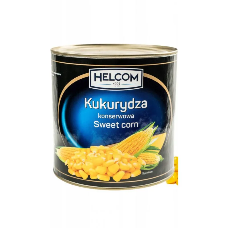 Kukurydza konserwowa 2,5 kg (1,6 kg po odsączeniu)