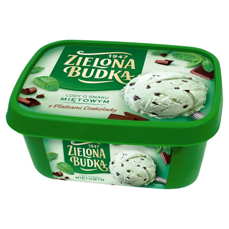 Lody miętowe z płatkami czekolady 1 l