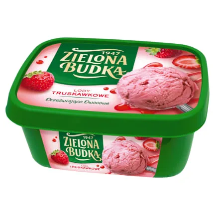 Lody truskawkowe 1 l