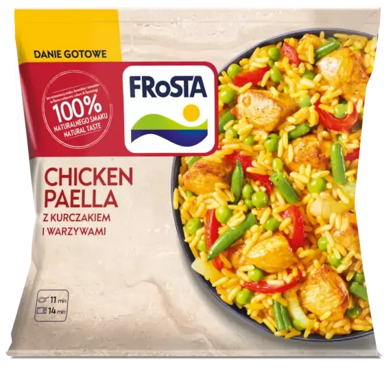 Danie z kurczakiem po hiszpańsku Chicken Paella 450 g
