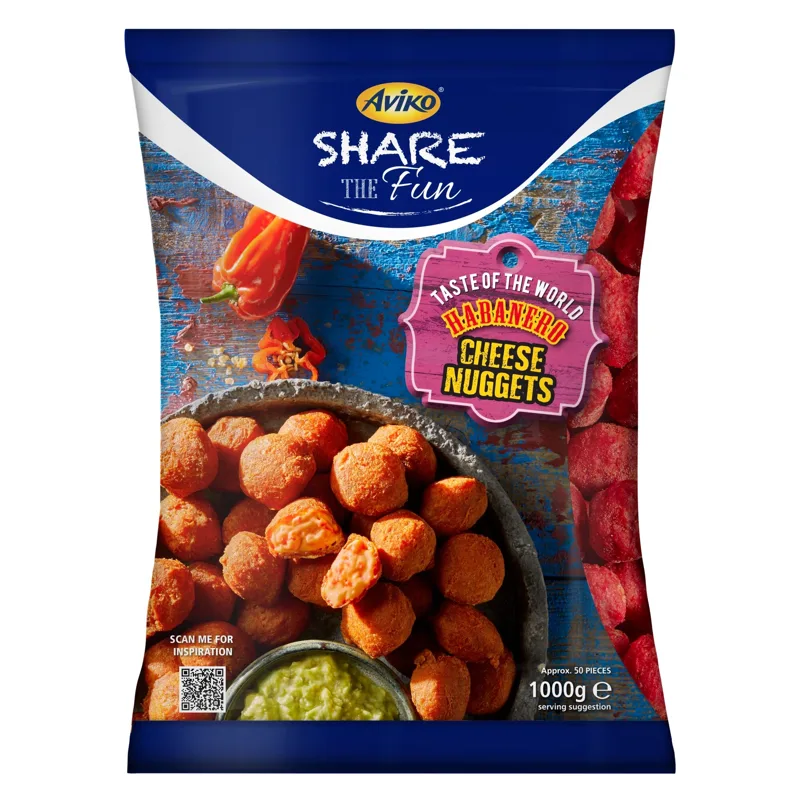 Nuggetsy z serem i sosem habanero 1 kg