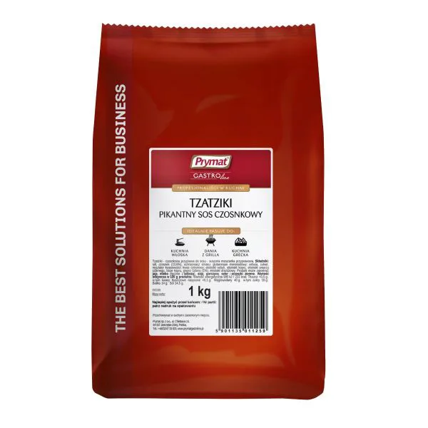 Sos czosnkowy pikantny Tzatziki GastroLine 1 kg