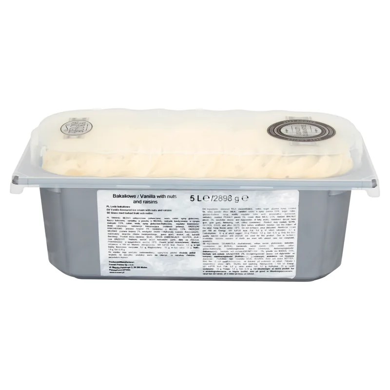 Lody bakaliowe w kuwecie 5 l