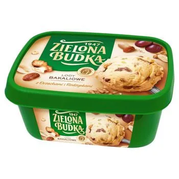 Lody waniliowe z bakaliami 1 l