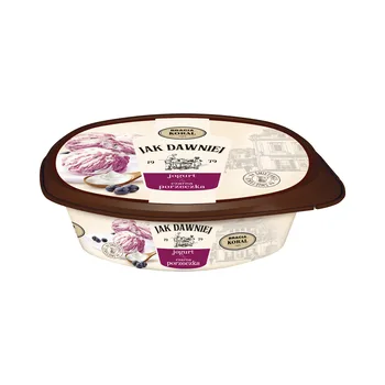 Lody z jogurtem i sorbetem z czarnej porzeczki 900 ml