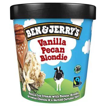 Lody Vanilla Pecan Blod 465 ml