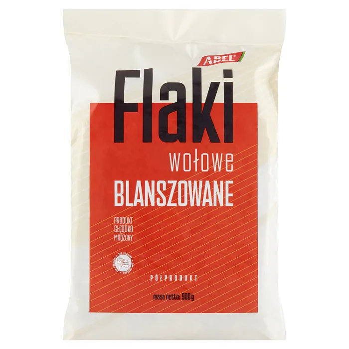 Flaki wołowe blanszowane 900 g
