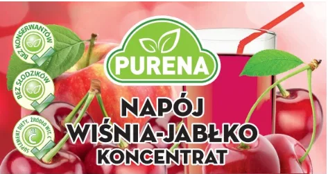 Koncentrat napoju wiśnia-jabłko 6 kg