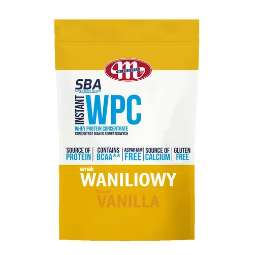 Koncentrat białek serwatkowych Super Body Active WPC 80 instant waniliowy 700 g