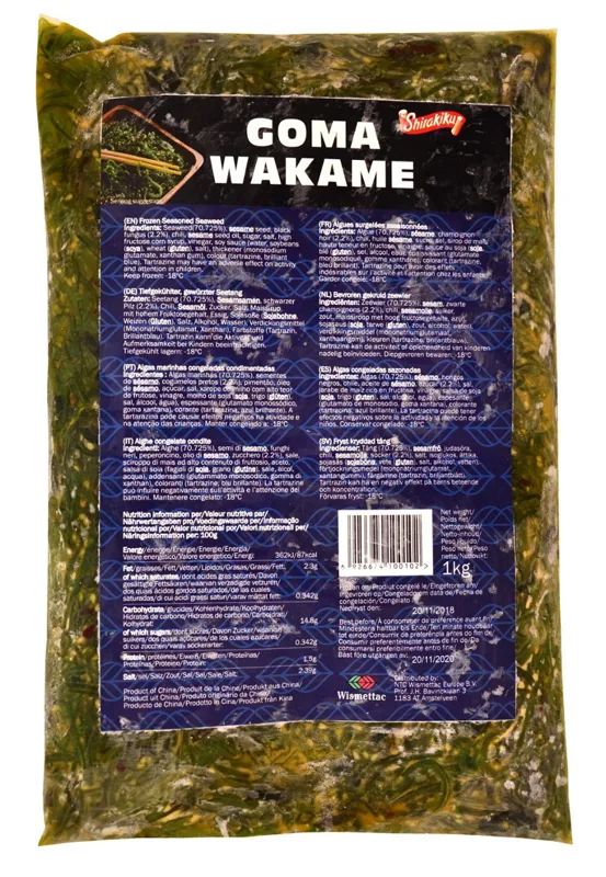 Goma Wakame Sałatka z wodorostów opakowanie 1 kg