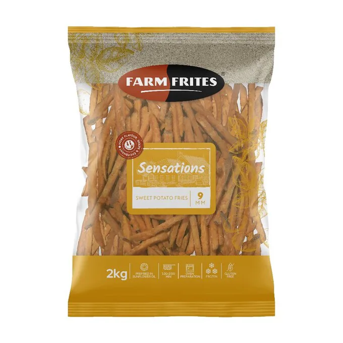 Frytki z batatów 9 mm 2 kg