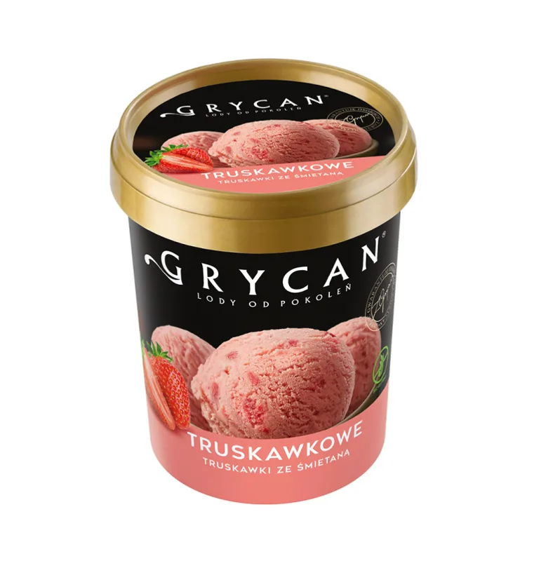 Lody truskawkowe 500 ml