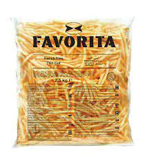 Frytki Favorita Thin Cut 6/6-8/8 2,5 kg