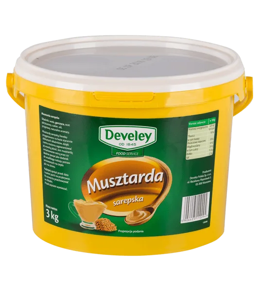 Musztarda sarepska 3 kg