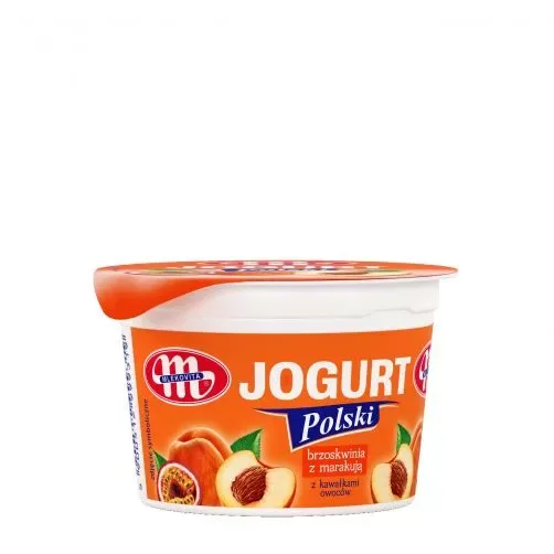 Jogurt Polski brzoskwinia z marakują 100 g