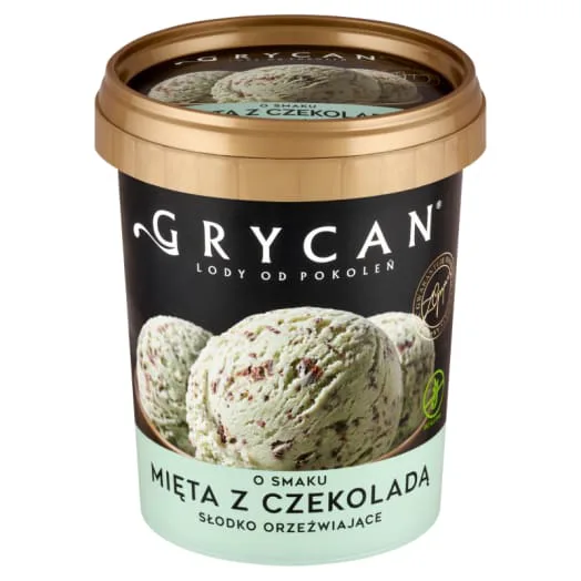 Lody miętowe z czekoladą 500 ml