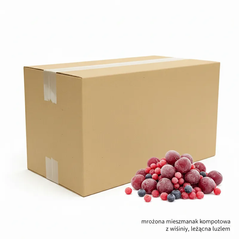 Mieszanka kompotowa z pestką 4-składnikowa z wiśnią 10 kg