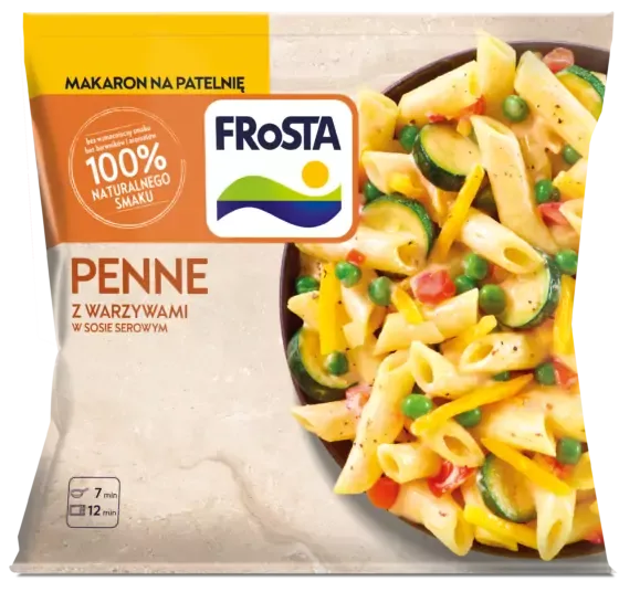 Makaron penne z warzywami w sosie serowym Air Fryer 450 g