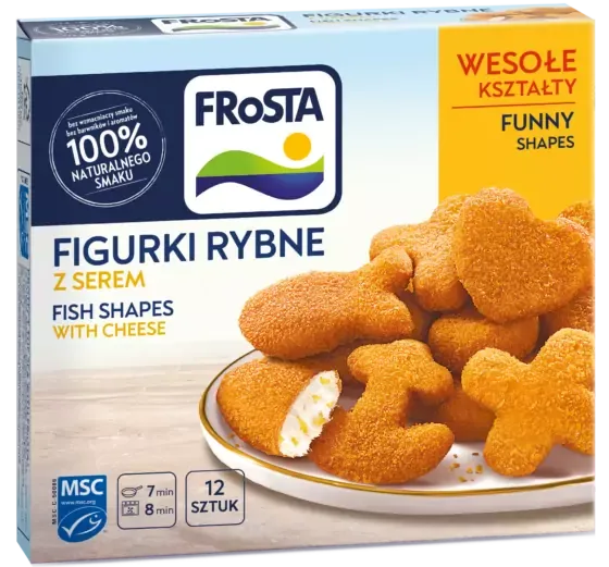 Figurki rybne z serem 264 g
