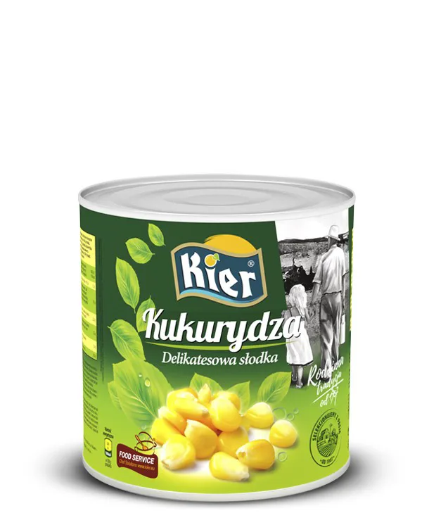 Kukurydza delikatesowa 2,5 kg (1,5 kg po odsączeniu)