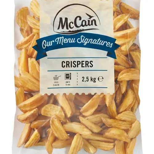 Frytki karbowane o cięciu V Crispers 2,5 kg