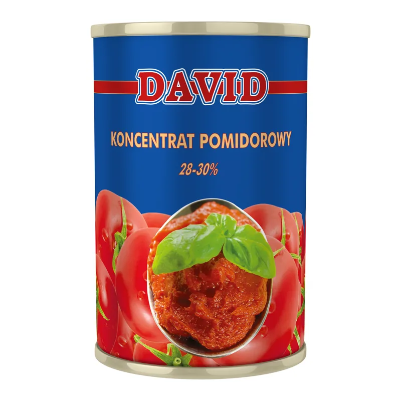 Koncentrat pomidorowy David 28/30 brix 4,5 kg