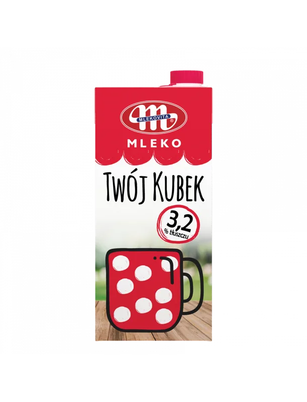 Mleko uht 3,2% tł. 1 l