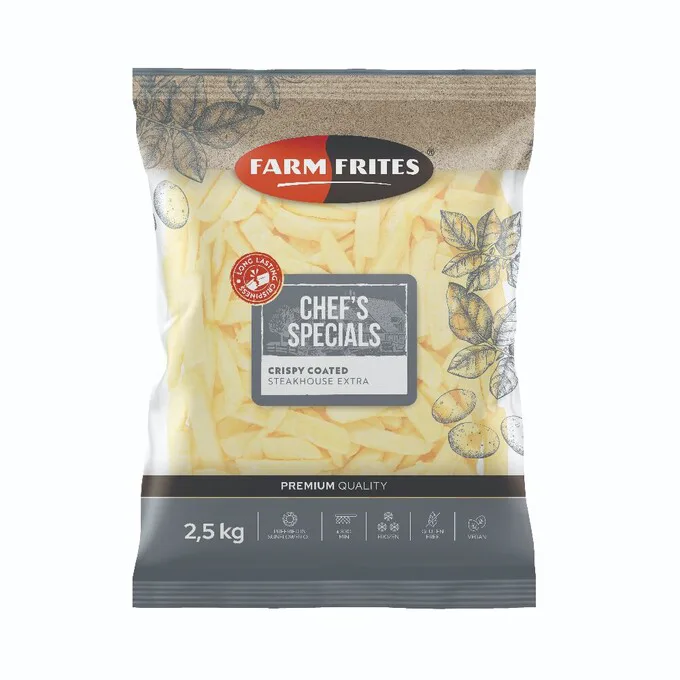 Frytki super chrupiące Steakhouse Extra 2,5 kg