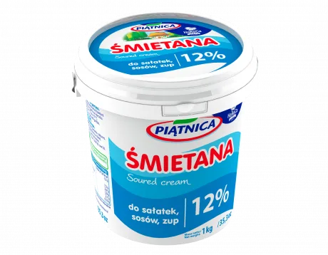 Śmietana 12% 1 kg