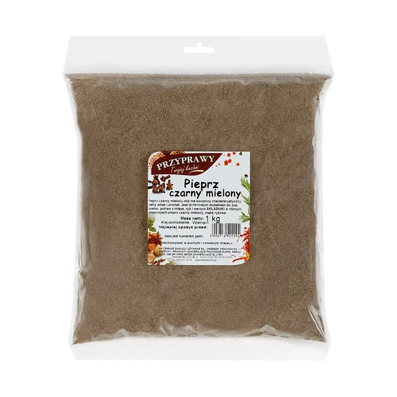 Pieprz czarny mielony 1 kg