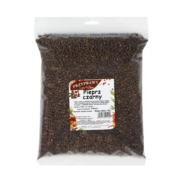 Pieprz czarny ziarnisty 1 kg