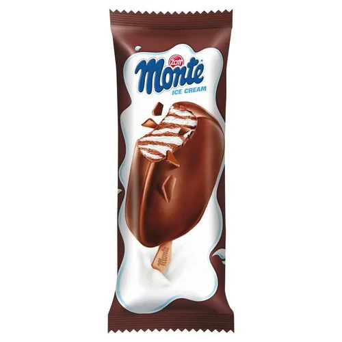 Lody Monte czekoladowo-orzechowe w czekoladzie mlecznej na patyku 110 ml