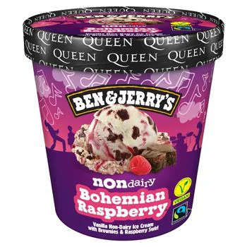 Lody wegańskie z malinami 427 ml
