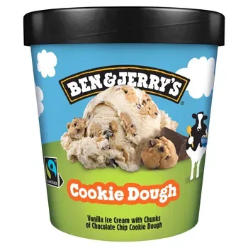 Lody waniliowe z kawałkami ciasteczek Cookie Dough 465 ml