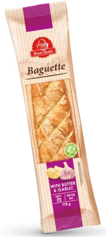 Bagietka mrożona z masłem czosnkowym 175 g