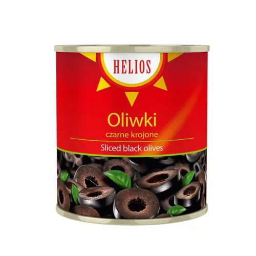 Oliwki czarne krojone 3,1 kg (1,56 kg po odsączeniu)